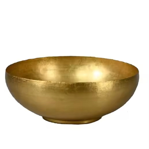Cuenco de oro martillado, cuenco decorativo de alta calidad más vendido, cuenco de servicio hecho a mano de Metal para la decoración de la mesa de comedor del hogar - Product Image 2