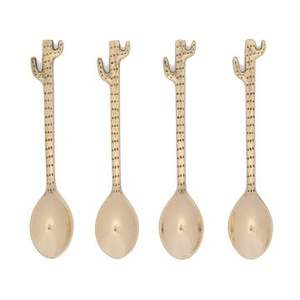 Ensemble de couverts en métal au design martelé sophistiqué fait à la main par des artisans parfait pour les dîners de cuisine rustique, les occasions festives spéciales - Product Image 1