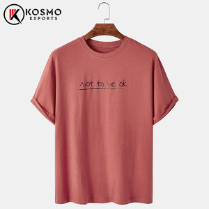 T-shirt Homme Personnalisé en Coton 100% de Haute Qualité, Écologique, Respirant, à Manches Courtes, Fabriqué sur Mesure, Pas Cher, 300g, Vierge - Product Image 2