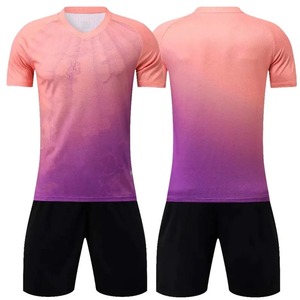 ชุดเสื้อฟุตบอลสีไล่ระดับสีสำหรับผู้ชายและผู้หญิงชุดเสื้อเจอร์ซีย์ชุดฟุตบอล - Product Image 4