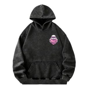 เสื้อฮู้ดผ้าฟลีซสำหรับผู้หญิงเสื้อมีฮู้ดผ้าฟลีซผ้าฝ้ายพิมพ์ลาย DTG สำหรับฤดูหนาวออกแบบได้ตามต้องการ - Product Image 2