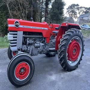 Massey Ferguson 175 75hp 4WD Tracteur Premium Machinery Boîte de vitesses à pompe rapide prête à l'emploi pour les opérations agricoles avec moteur Focus - Product Image 3