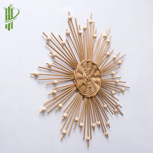 Nuevas bandejas de sol hechas a mano de lujo nueva tendencia caliente laca de ratán con almacenamiento de bambú de nácar para uso en la cocina al por mayor - Product Image 2