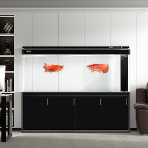 YEE personnalisé en gros 200 gallons verre Ultra clair grand réservoir de poissons filtre de fond <span class=keywords><strong>aquarium</strong></span> de poissons pour la maison - Product Image 1