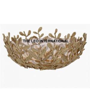 ชามตกแต่งโต๊ะรับประทานอาหารทำจากวัสดุแก้วอลูมิเนียมชามแฟนซีแบบใหม่คุณภาพดีเยี่ยม - Product Image 6