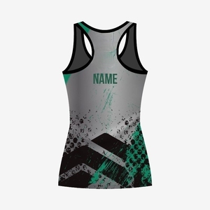 Alta calidad de las mujeres Softball Racerback Jersey Tank Tops de alta calidad al por mayor sublimación Softball Jersey mejor ropa deportiva - Product Image 5