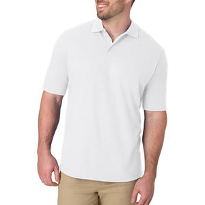 Polos Personalizables de Manga Larga para Hombre para Primavera/Verano, Tejido Jersey Transpirable con Cuello Alto y Diseño Sólido - Product Image 1