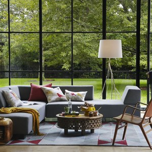 Mesa de café Shiraz hecha de madera de teca maciza de alta calidad con acabado natural para interior o exterior - Product Image 3