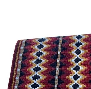 Manta de sillín de lana de Nueva Zelanda Venta caliente Estilo occidental multicolor a precio al por mayor Calidad extrema - Product Image 2