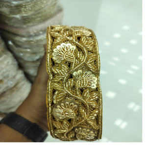 100% ลายดอกไม้วินเทจผสมลูกไม้งานวิจิตรปักงานฝีมืออย่างประณีตออกแบบได้ตามต้องการ - Product Image 2