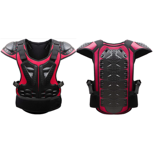 Gilet de protection thoracique pour moto et vélo de sport unisexe - Polyester/Nylon respirant, couleurs et logos personnalisables, haute qualité - Product Image 1