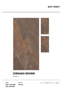 Azulejos de Porcelana Brillante Premium de 600x1200, Formato Grande, Estilo Mármol, para Paredes y Pisos Interiores, Mejor Precio y Calidad - Product Image 4