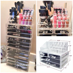 ชั้นวางเครื่องสำอางน้ำหอมอะคริลิคใหม่ทันสมัยออกแบบได้ตามต้องการ - Product Image 6