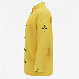 Uniforme d'hôtel pour hommes de haute qualité, couleur unie, imprimé numérique, coupe régulière, manches longues, polyester/coton, par RIVIAN ATLANTIC - Product Image 2