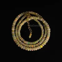 Collier délicat de perles rondes multicolores, imitation perle, opale éthiopienne, style vintage, religieux, chrétien, cadeau de fête, bijoux