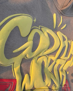 Nouveauté Ensemble Jogging Hiver 2 Pièces de Haute Qualité 400 Gsm Tissu Respirant Impression Gonflée Tendance Logo Personnalisé - Product Image 5