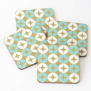 ที่รองแก้วที่หรูหราที่ไม่ซ้ํากันพิมพ์เคลือบตกแต่งเสื่อกันลื่นมีสไตล์คลาสสิกวินเทจแฟนซีตกแต่งโต๊ะที่รองแก้วขายร้อน - Product Image 6