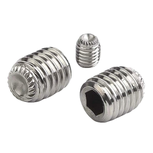 Vis sans tête en acier inoxydable 304 316, à six pans creux, Torx, à pointe conique moletée, à tête plate - Product Image 1