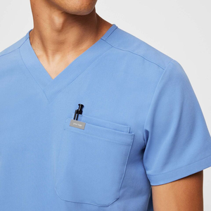 Uniformes Médicos Transpirables y Ligeros Ecológicos al por Mayor para Hombre 2025, Detección de Agujas, Colores y Tallas Personalizadas - Product Image 2