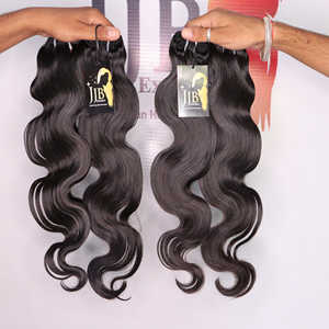 Extensiones de cabello humano al por mayor de cabello vietnamita dibujado doble cutícula alineada templo ondulado cabello humano natural crudo - Product Image 2