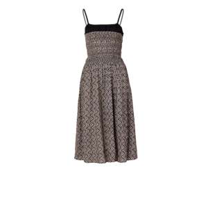 Vestido Midi de Algodón Puro para Mujer, Estilo Casual de Oficina, Cintura Elástica, Transpirable, Sin Arrugas, Largo hasta la Rodilla, Talla XS - Product Image 2
