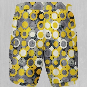Shorts de basket-ball personnalisés en gros avec logo graphique, taille plus, impression en mesh, shorts de sublimation pour hommes pour la vente en ligne - Product Image 3