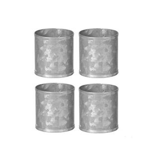 Rond de serviette galvanisé pour les dîners de mariage, la salle à manger, les réunions de famille et les occasions spéciales - Product Image 3