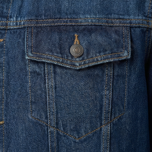 Veste en jean pour homme 2025, logo personnalisé imprimé, jean en coton lavé élégant, veste en jean pour événements professionnels, uniforme d'équipe tendance, vêtements décontractés - Product Image 5