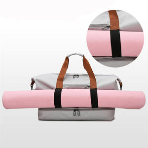Bolsa de Gimnasio Deportiva Casual, Resistente al Agua, de Gran Capacidad, para Viajes Cortos, de Poliéster, con Correa para el Hombro - Product Image 3