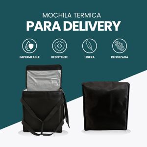 Bolsa de Transporte para Pizza Caliente, Impermeable, Resistente y Diseñada para Repartidores - Product Image 4