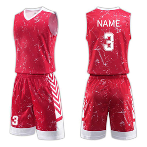 Uniformes de Baloncesto Personalizados OEM, Ropa Deportiva Transpirable de Poliéster para Entrenamiento y Juego - Product Image 1