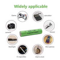 Batería Alcalina Recargable AA 1.5V de Larga Duración, Energía Ecológica, Batería Recargable AAA para Juguetes, Controles Remotos, Linternas