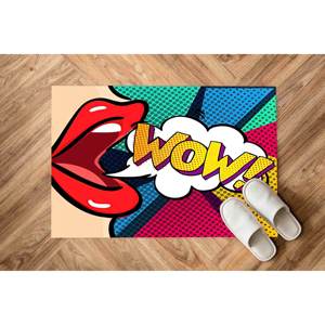 Tapis imprimé vibrant - Tapis colorés, Tapis pour chambre de fille, Tapis WOW pour femme, Tapis en chenille - Product Image 1