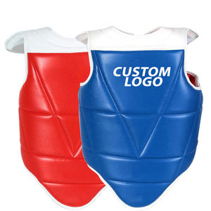 2026 FIGHT to CAGE GEARS FTC-BCG-1408 Protège-poitrine de boxe en PVC, équipement d'entraînement durable toutes saisons - Product Image 1