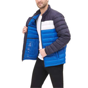 Fabricant de vestes matelassées pour hommes, style streetwear, veste matelassée d'hiver surdimensionnée, production - Product Image 5