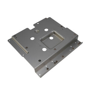 กล่องอิเล็กทรอนิกส์แบบกำหนดเองสีเงิน วัสดุ 5052AL  งานรีเวท  ผิวเคลือบอะโนไดซ์ ผลิตในไต้หวัน สำหรับอุปกรณ์อิเล็กทรอนิกส์ - Product Image 1