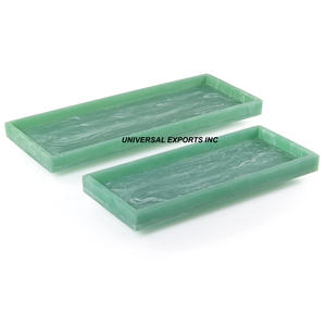 Vaisselle de luxe Plateau à chocolat en résine Taille personnalisée Plateau à chocolat fait main Meilleur vendeur Nouveau Plateau à chocolat de créateur - Product Image 2