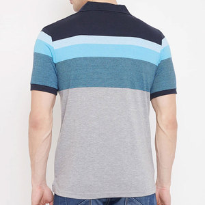เสื้อยืดโปโลผู้ชายแขนสั้นผ้าโพลีเอสเตอร์/ ผ้าฝ้าย - Product Image 2