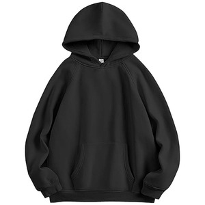 เสื้อฮู้ดคอตตอน100% ใส่ได้ทั้งชายและหญิงผ้าฟลีซหนาทนทาน400 GSM สั่งพิมพ์โลโก้ได้สำหรับฤดูหนาว - Product Image 1