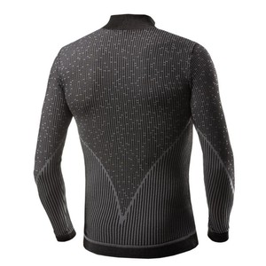 Camicia di biancheria intima termica a maniche lunghe 3D Biotex Lupetto nero - Product Image 2