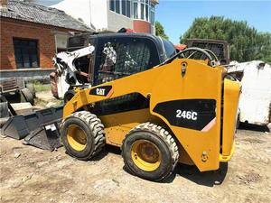 Cargadora de Dirección Deslizante CAT246 Usada en Buenas Condiciones, Carga Nominal de 2 Toneladas, en Venta para Exportación y Comercio Exterior - Product Image 3