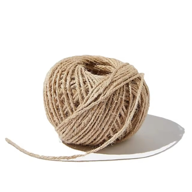 Export Oriented High Quality Customized Packaging Manufacture Supply High Strength Natural Jute Fiber Jute Twine From Bangladesh