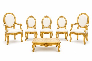 Stylish Wedding Vedi Ceremony Mandap Chairs Modern Wedding Mandap Furniture Set Hindu Wedding Latest Mandap Chairs Australia - Product Image 3