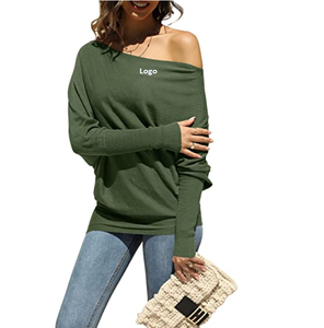 Off the Shoulder <b>Tops</b> for Women Lightweight Crew Neck Tunic <b>Tops</b> to Wear With Leggings From Bangladesh - Product Image 5