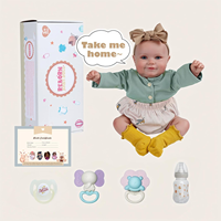 Poupées Reborn Babeside RTS 20 pouces Poupée Reborn Bébé souriant Fille plus âgée Maddy Corps souple pour les détaillants