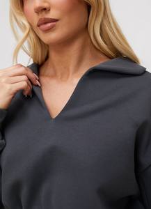 Buena calidad Out Wear Sweat Shirt Manga larga Sweat Shirt Jogger Running Training Gym Wear Sudadera con estilo de moda - Product Image 2