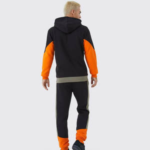 Survêtements décontractés d'hiver pour hommes avec logo personnalisé, de haute qualité, couleur unie, teinture unie, disponibles en toutes tailles - Product Image 5