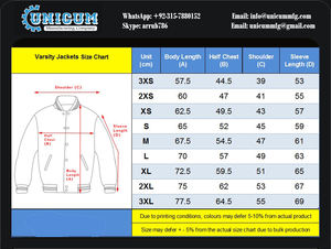 Veste classique pour homme en laine bleue avec manches en cuir gris, style Letterman, manches longues. - Product Image 3