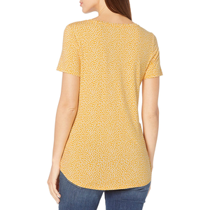 T-shirts pour femmes fabriqués en usine, vente directe, sur mesure, confortables, nouvelles tendances, respirants, séchage rapide, OEM, en vente - Product Image 3