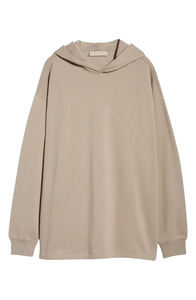 Vente en gros 100% coton sweat à capuche tendance pour hommes épais poids lourd surdimensionné conception doublée sweat à capuche uni blanc comprenant une taille plus - Product Image 6